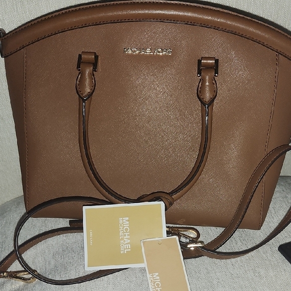 Michael Kors Brown Satchel Bag